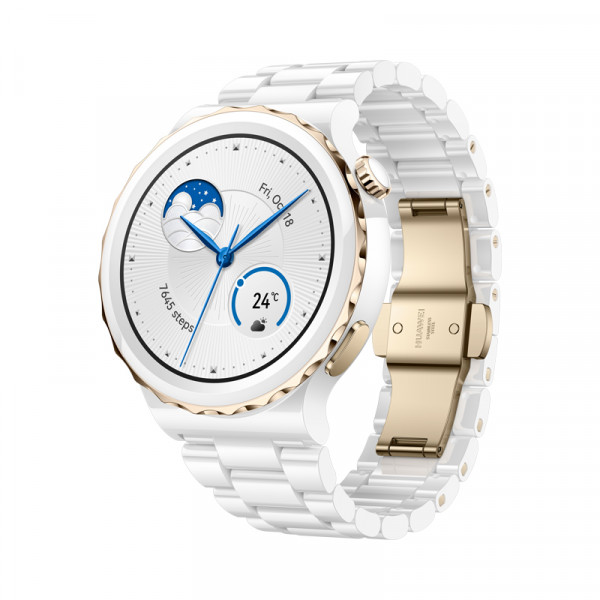 HUAWEI Watch GT 3 Pro White Ceramic 43 mm valkoinen 55028824