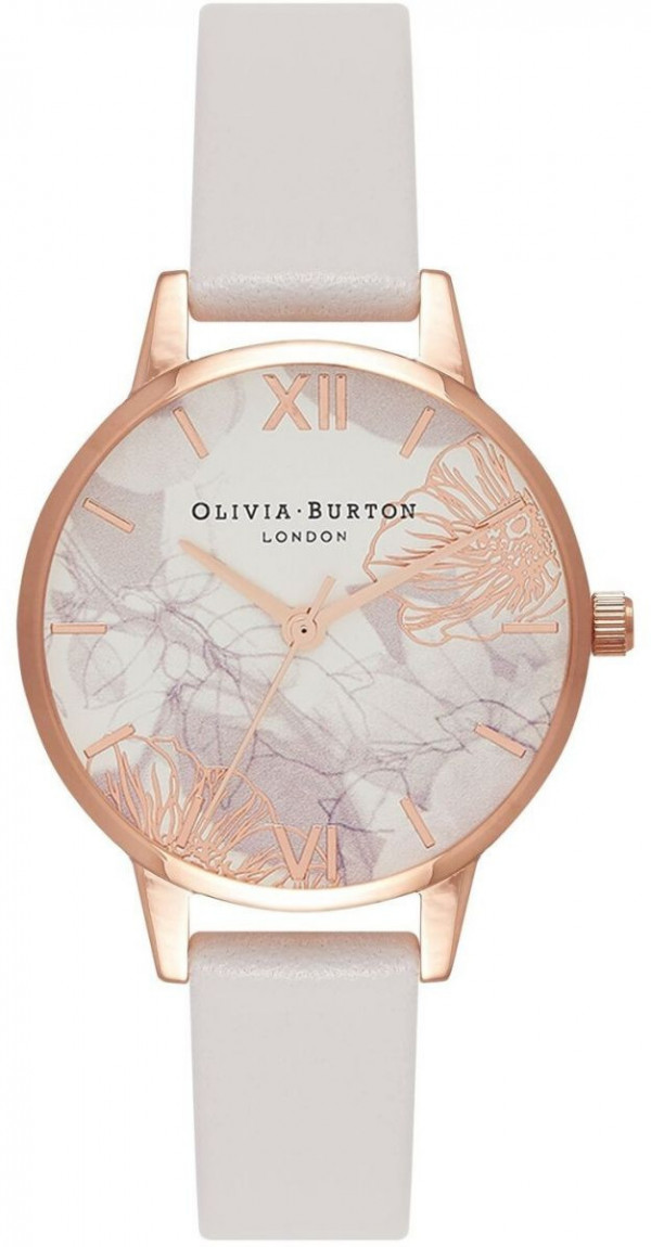 OLIVIA BURTON Abstract Florals Blush & Rose Gold OB16VM12