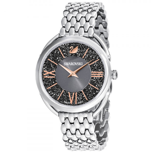 SWAROVSKI Crystalline Glam Watch, Metal Bracelet, Gray, Silver tone 5452468