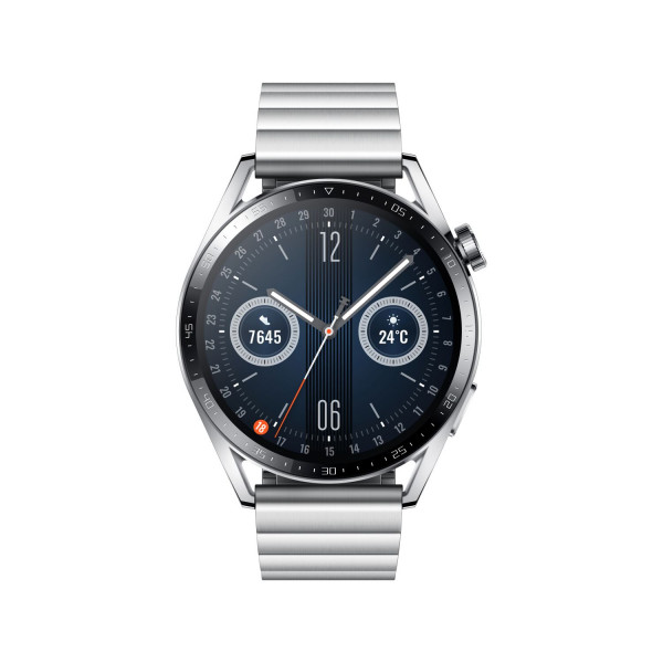 HUAWEI Watch GT3 Silver 46 mm teräsranneke 55026957