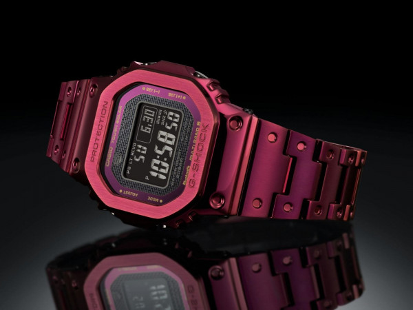 CASIO G-Shock Full Metal with Red Ion Plating GMW-B5000RD-4ER