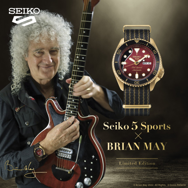SEIKO 5 Sports x Brian May Limited Edition SRPH80K1