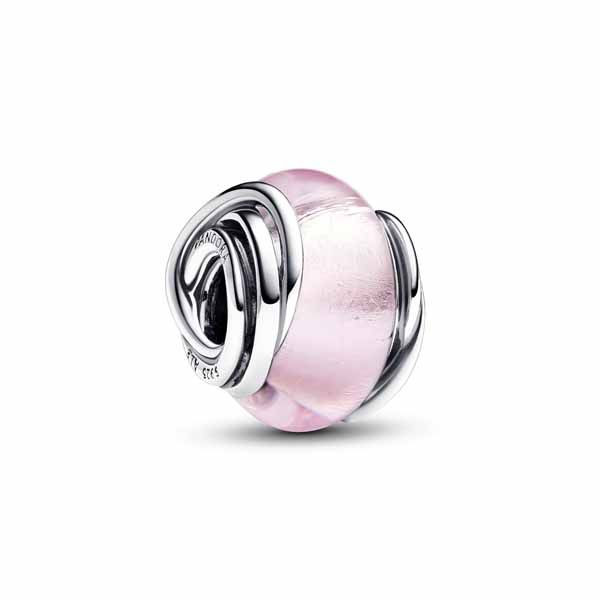 Pandora hopeahela Encicled Pink Murano 793241C00