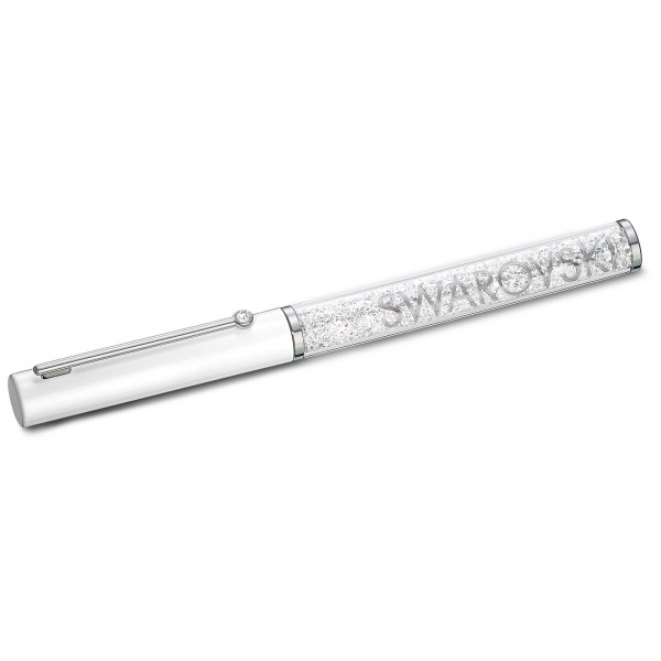 SWAROVSKI Crystalline Gloss Ballpoint Pen, White, Chrome plated 5568761
