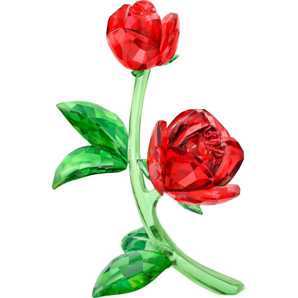 SWAROVSKI CRYSTAL FLOWERS RED ROSE, 5424466