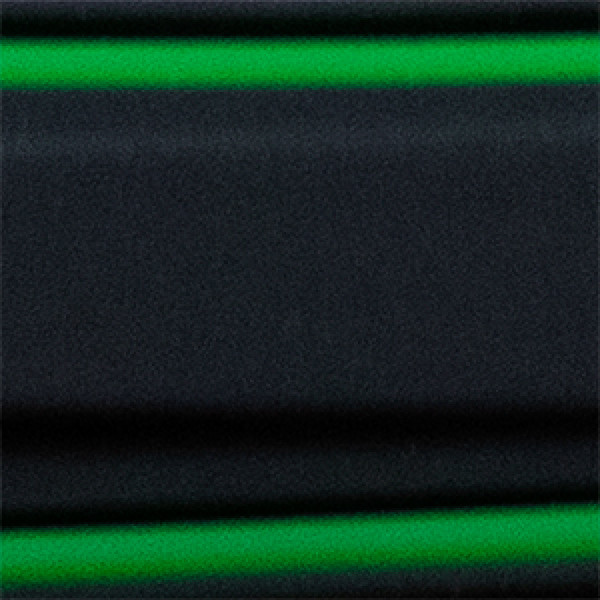 PYRY musta/vihreä silikoniranneke 20-24mm