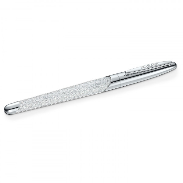SWAROVSKI Crystalline Nova Rollerball Pen, White, Chrome Plated 5534320