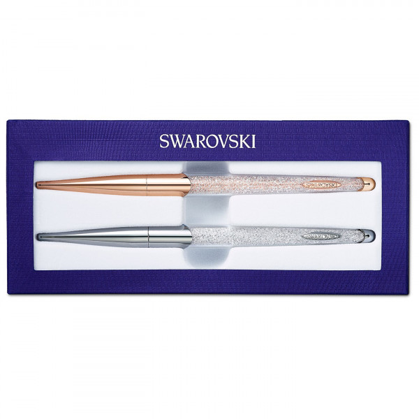 SWAROVSKI Crystalline Nova Ballpoint Pen Set, White, Mixed metal finish 5568760