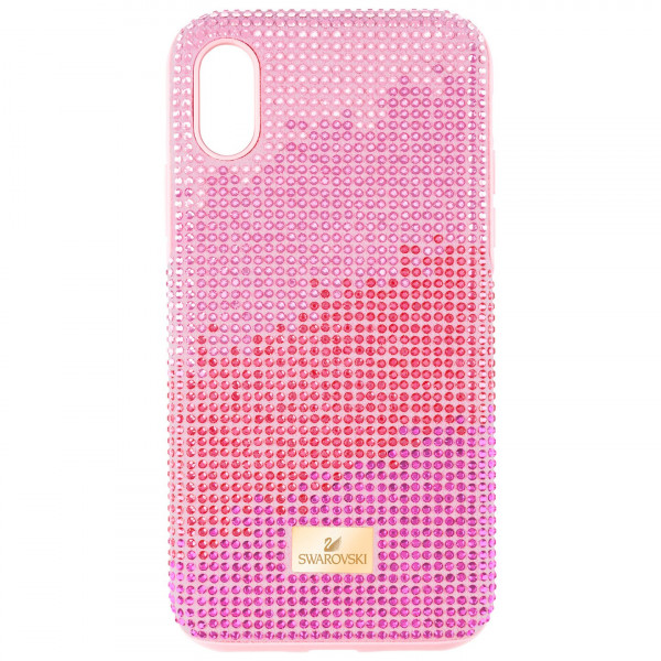 SWAROVSKI High Love Smartphone case with Bumper, iPhone® X/XS, Pink 5449510